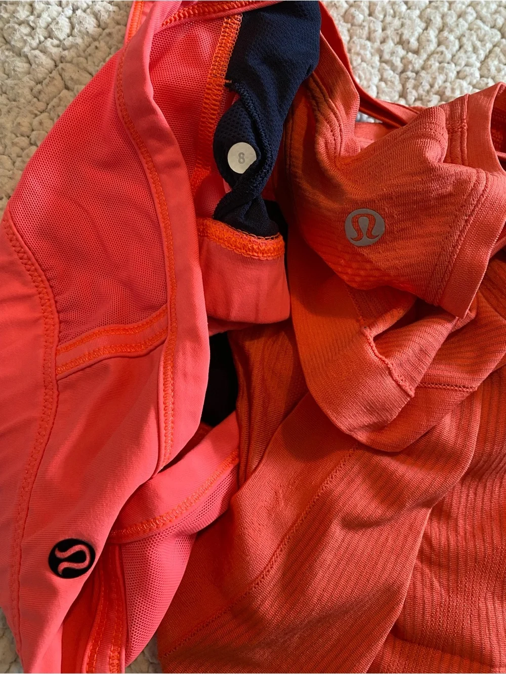 Lululemon sports bra and tank top